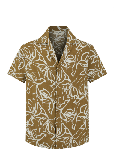 Großhändler Frilivin - Kurzarmshirt mit abstraktem Muster