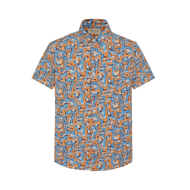 Wholesaler Frilivin - Short-sleeved shirt with abstract print