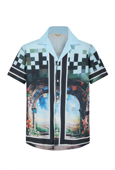 Wholesaler Frilivin - Artistic landscape shirt