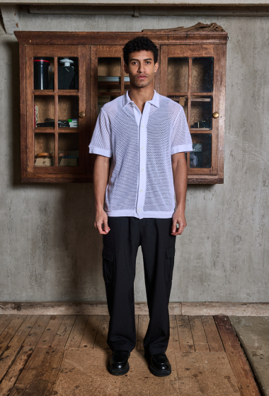 Wholesaler Frilivin - Short-sleeved shirt with holes