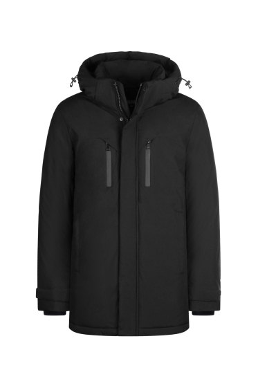 Wholesaler Frilivin - Mid-length down jacket with adjustable hood