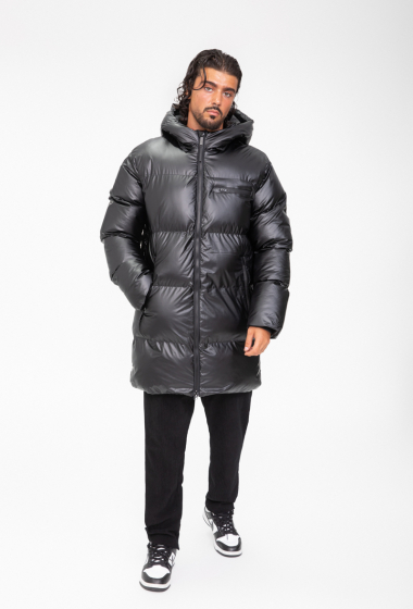 Wholesaler Frilivin - Mid-length lacquered zipped down jacket
