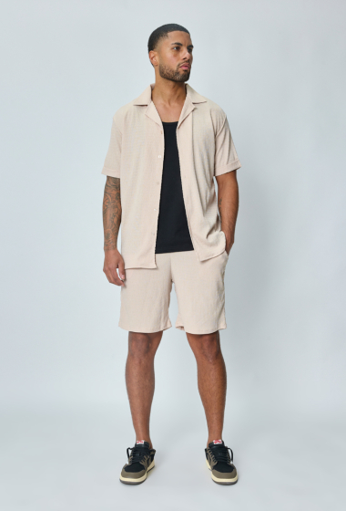 Wholesaler Frilivin - Shirt shorts set