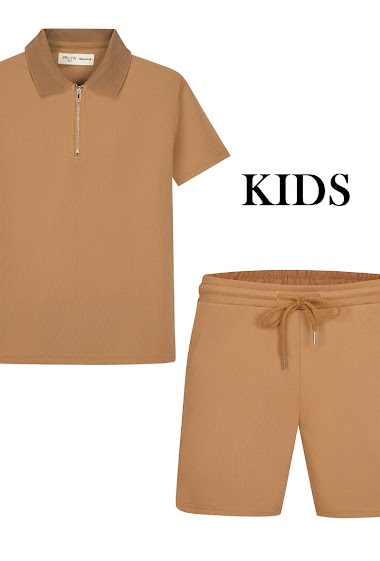 ensemble bebe garcon 2 pieces (polo et short) imprime shorts