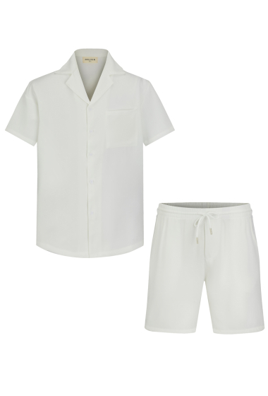 Wholesaler Frilivin - Plain set Short shirt