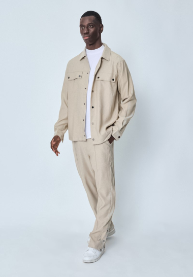 Wholesaler Frilivin - Plain set Classic wide pants jacket