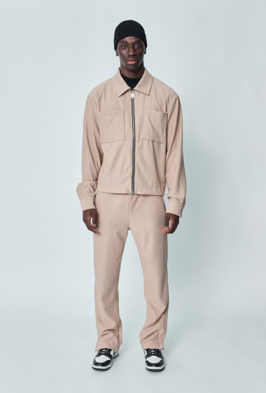 Wholesaler Frilivin - Plain set Straight jacket and pants