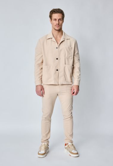 Wholesaler Frilivin - Plain jacket and pants set