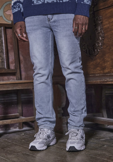 Wholesaler Frilivin - Faded straight jeans