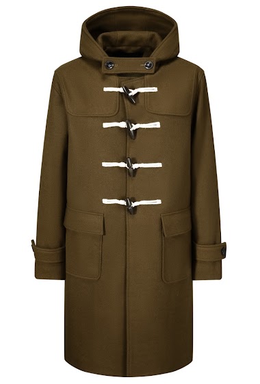 Manteau duffle-coat à capuche