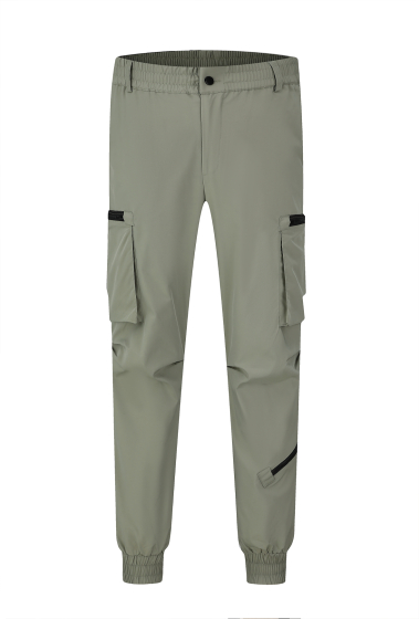 Wholesaler Frilivin - Elastic cargo pants with side pockets