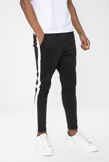 Wholesaler Frilivin - Pantalon jogger avec bandes latérales