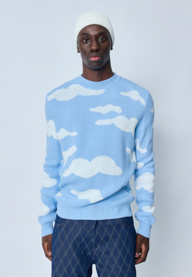 Wholesaler Frilivin - Cloud pattern sweater