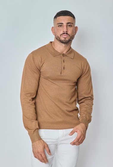 Wholesaler Frilivin - Pull col chemise boutonné