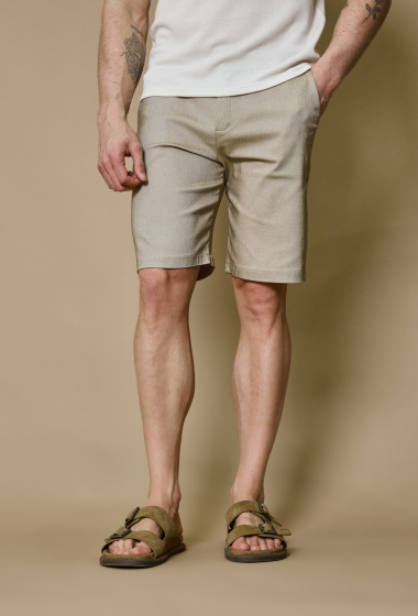 Wholesaler Frilivin - Plain canvas chino style shorts