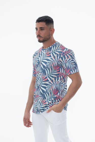 Großhändler Frilivin - T-Shirt mit natürlichen Mustern