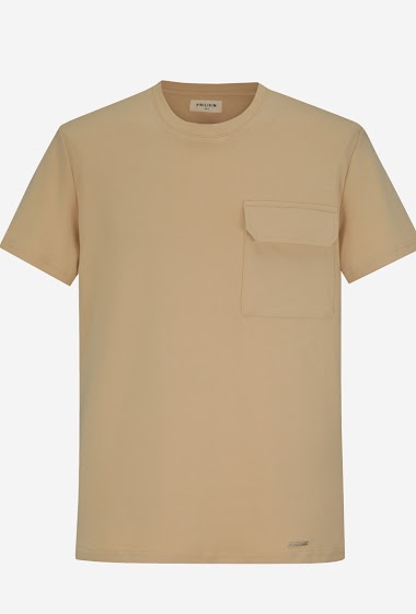 Großhändler Frilivin - T-shirt en coton à poche