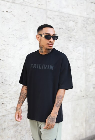 Wholesaler Frilivin - T-shirt en jersey FRLIVIN™