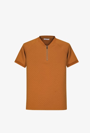 Wholesaler Frilivin - T-shirt gaufré à zip