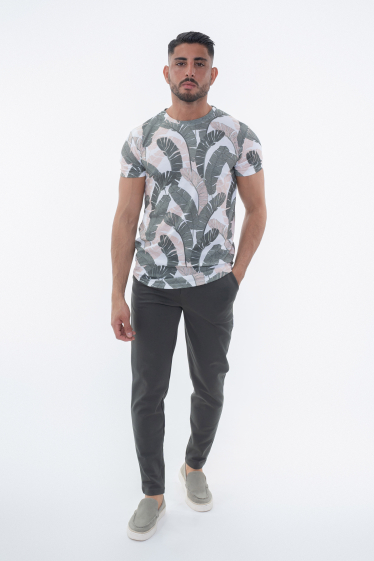 Wholesaler Frilivin - Short-sleeved t-shirt with feather patterns
