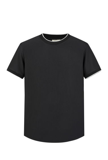 Großhändler Frilivin - Minimalistisches T-Shirt mit Struktur