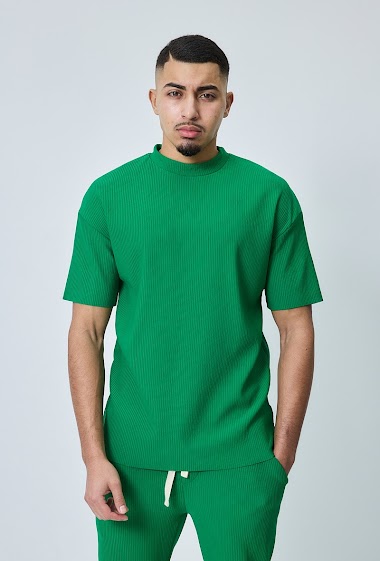 Wholesaler Frilivin - T-shirt plissé uni oversize