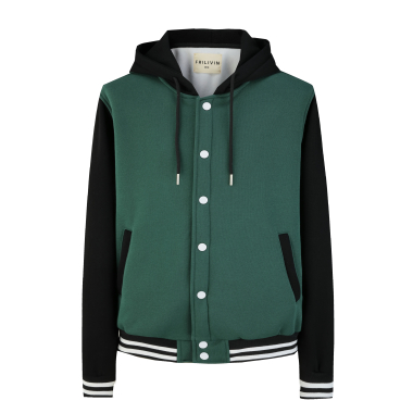 Wholesaler Frilivin - Two-tone hooded jacket