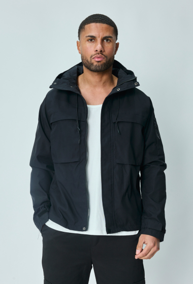 Wholesaler Frilivin - Short jacket with adjustable hood with drawstring