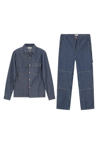 Wholesaler Frilivin - Striped jacket and pants