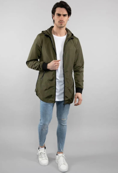Wholesaler Frilivin - Mid-length hooded jacket
