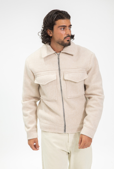 Wholesaler Frilivin - Plain jacket with lapel collar