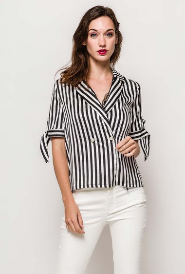 Wholesaler Frime Paris - Striped blouse
