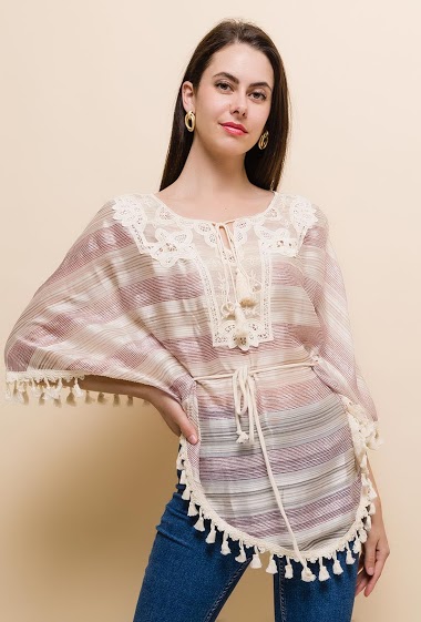 Wholesaler Frime Paris - Striped blouse