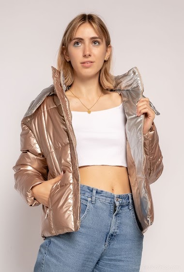 Wholesaler Frime Paris - Shiny puffer jacket