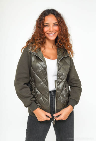 Wholesaler Frime - Quilted down jacket with hood