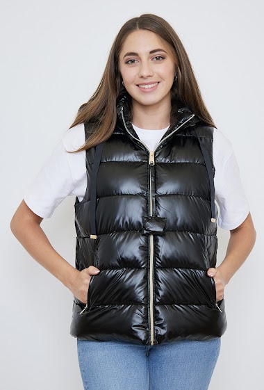 Wholesaler Frime Paris - Sleeveless puffer jacket