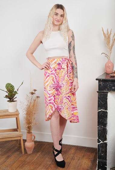 Wholesaler Frime Paris - Printed skirt