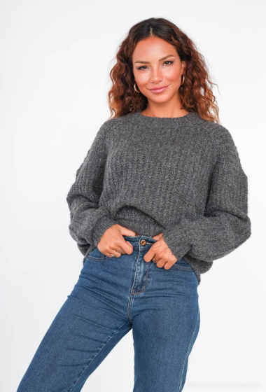 Wholesaler Frime Paris - Plain knit sweater