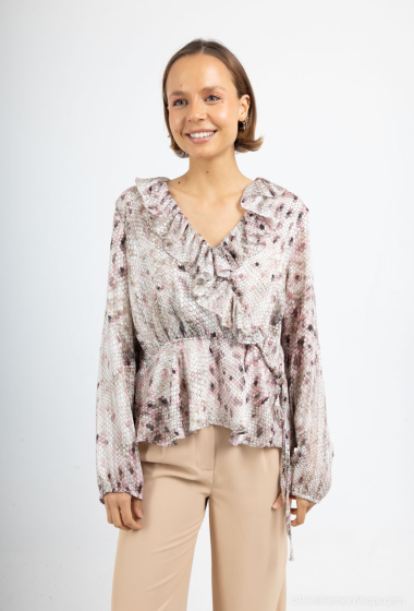 Wholesaler Frime Paris - Printed blouse