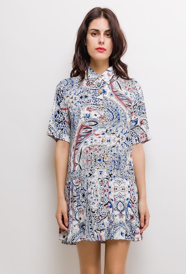 Wholesaler Frime Paris - Printed dress