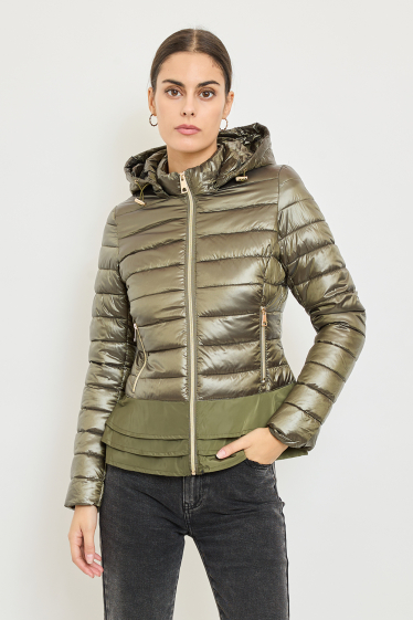Wholesaler Frime - Shiny jacket with detachable hood