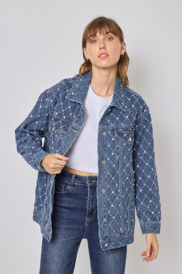 Wholesaler Frime Paris - Oversized denim jacket