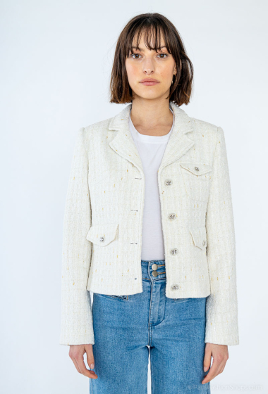 Wholesaler Frime Paris - Long-sleeved structured jacket