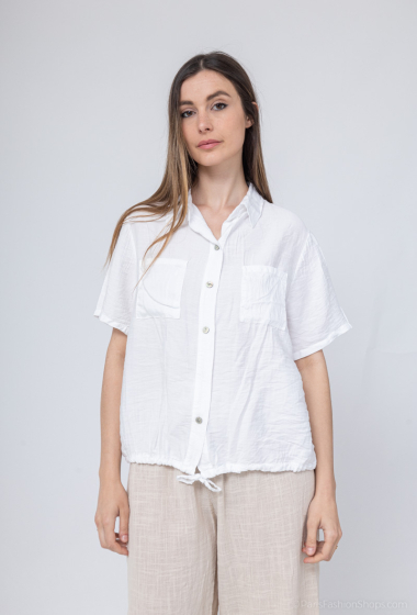 Wholesaler C.CONSTANTIA - Shirt with 2 pockets