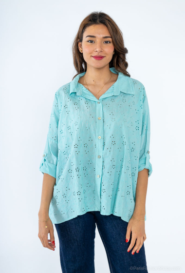 Wholesaler C.CONSTANTIA - Cotton embroidery shirt