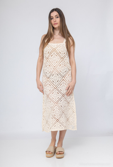 Wholesaler C.CONSTANTIA - Long crochet dress
