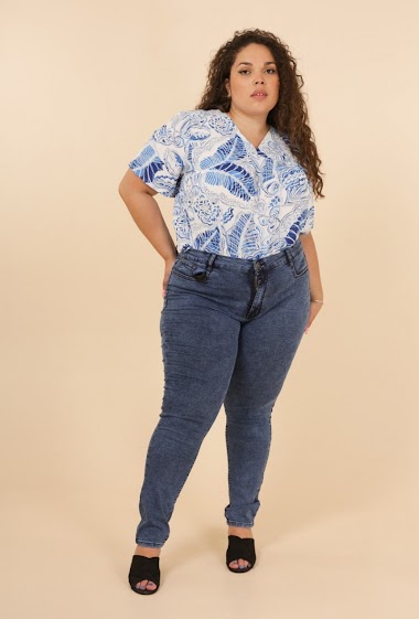 Wholesalers G-Smack - jeans blue  plus size