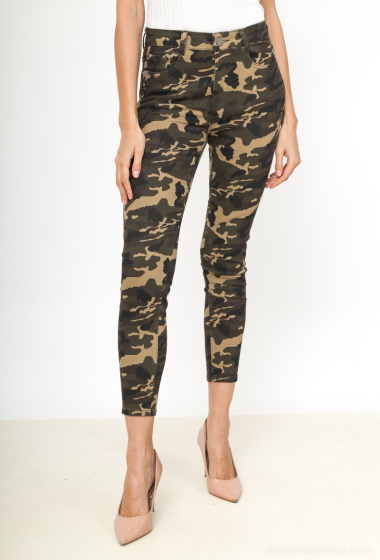 Wholesaler G-Smack - plus size camouflage jeans