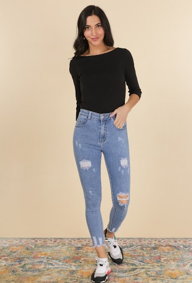 Ripped jeans plus size