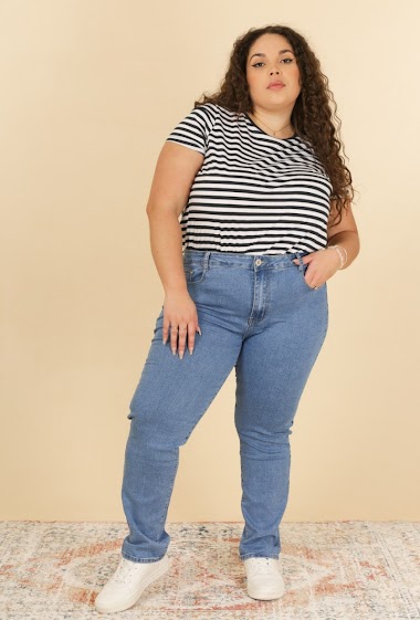 Wholesalers G-Smack - Jeans straight big size